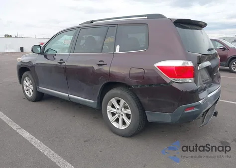 2011 Toyota Highlander Base V6 из США, поврежденный, VIN 5TDBK3EH7BS067326